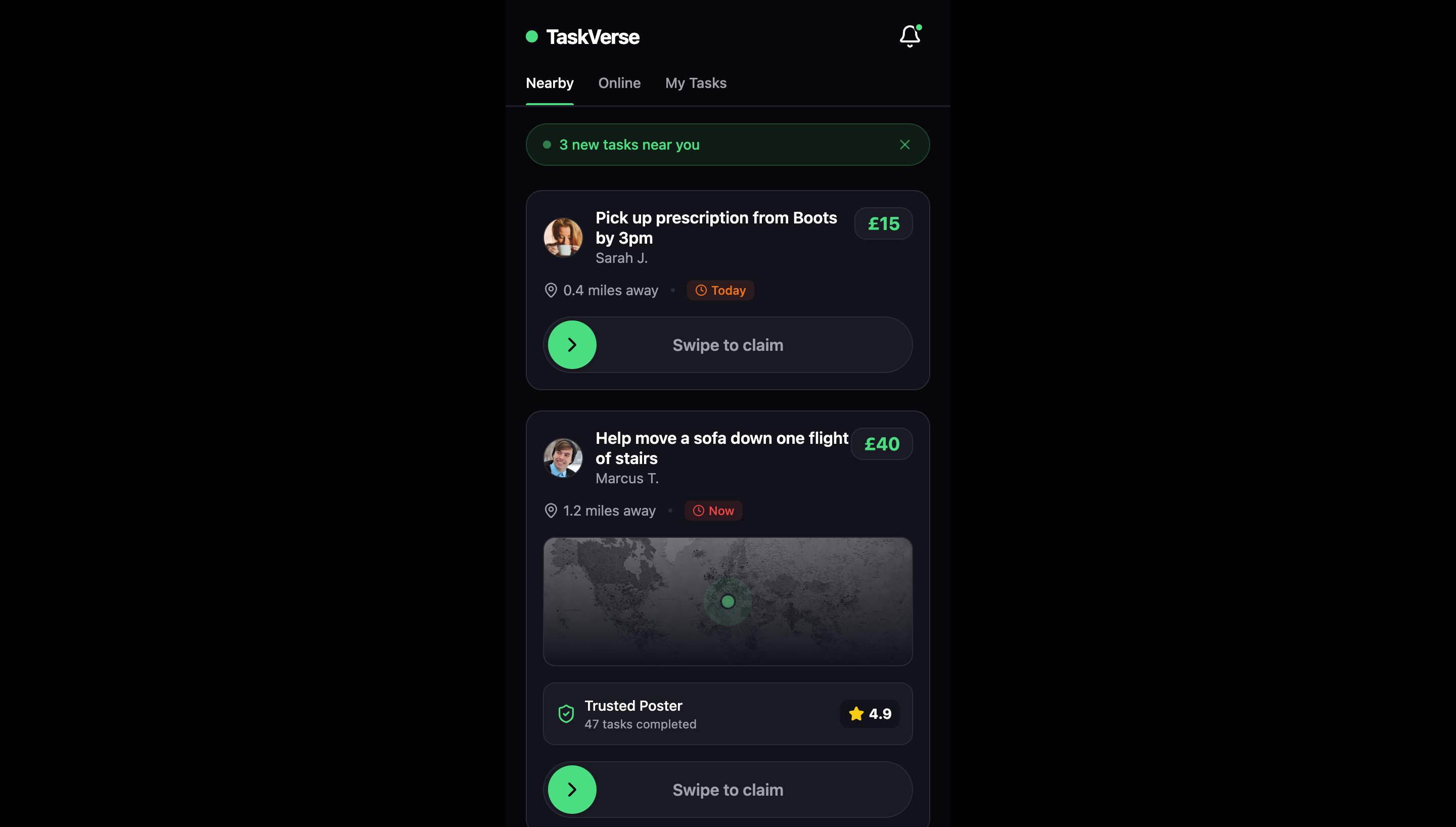 TaskVerse screenshot